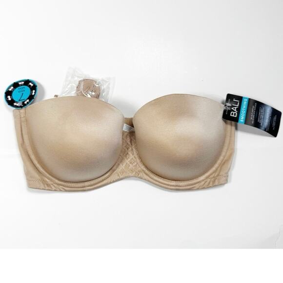 Bali 7 Ways To Wear Underwire Bra 36C With or Without Straps Multi-way - Picture 1 of 8